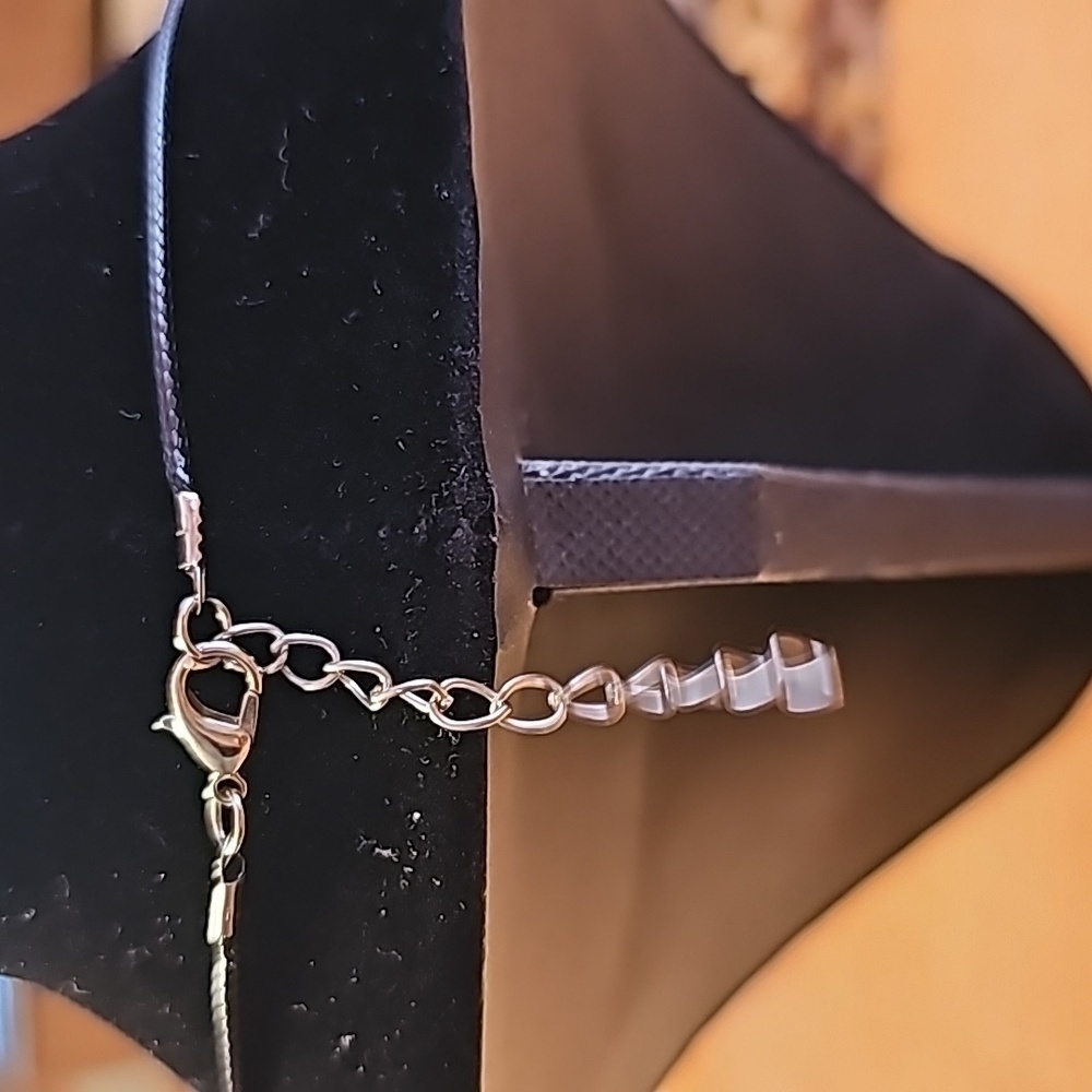Cerulean Blue - Bullet Gemstone Necklace - Picture 5 of 5
